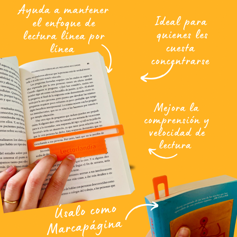 Atril acrilico+Guia de lectura de regalo - Imagen 2